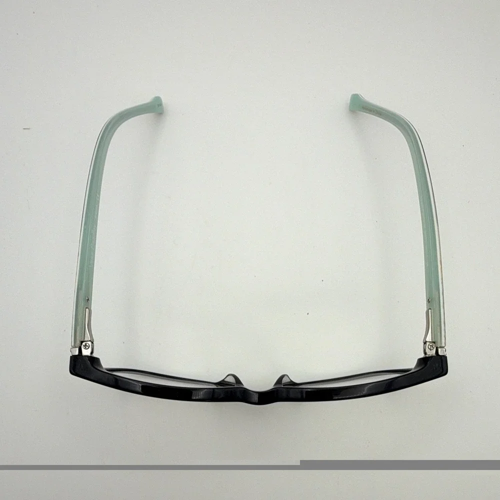 Vera Bradley Desert Patchwork DSP Eyeglass Frames 46-15-125 Black Aqua w/ Case